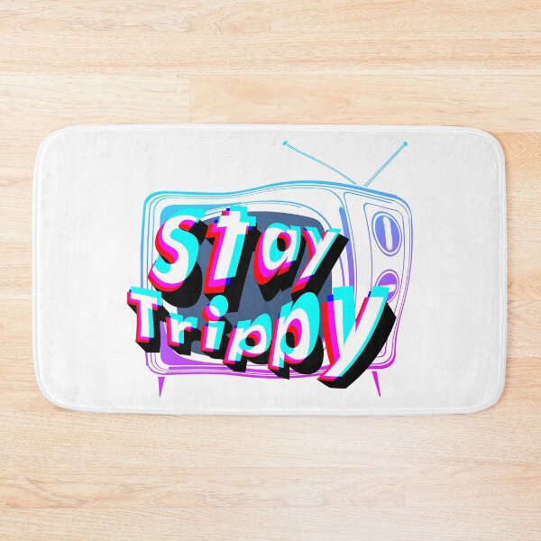 Item preview, Hippie Style - Stay Trippy - Cute Retro Aesthetic - Universal Vibe - White designed and sold by crazycollective.