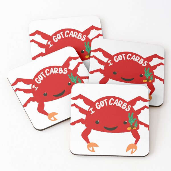 Item preview, "I got carbs" Crab designed and sold by Jeff Tadsen Art.