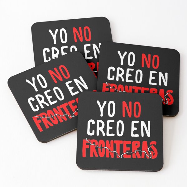 Item preview, Yo No Creo En Fronteras Spanish Immigrant Open designed and sold by NUMAcreations.