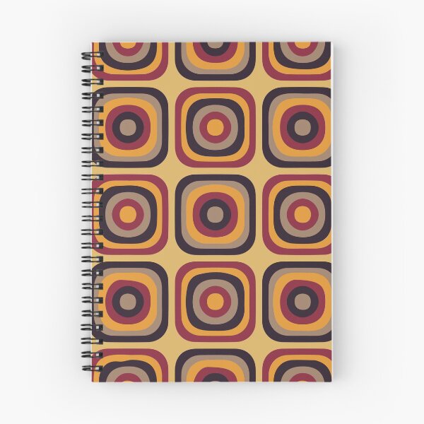 Item preview, Mid Century Modern, Retro 70s Square Pattern Design designed and sold by Pattern Art Designs.