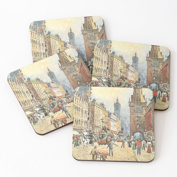 Item preview, Vintage Illustration of the Trongate, Glasgow designed and sold by yourscotland.