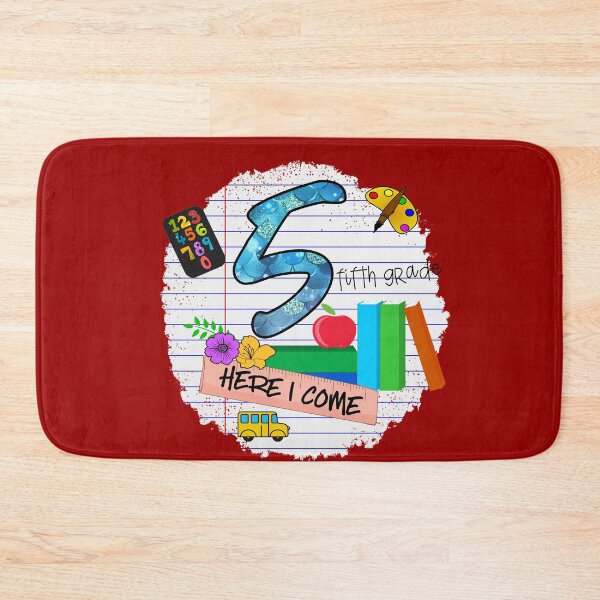 Item preview,  Back to School- First Day of Fifth Grade  designed and sold by younghopes.