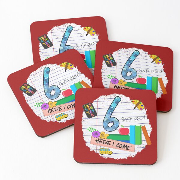 Item preview, Back to School- First Day of Sixth Grade designed and sold by younghopes.