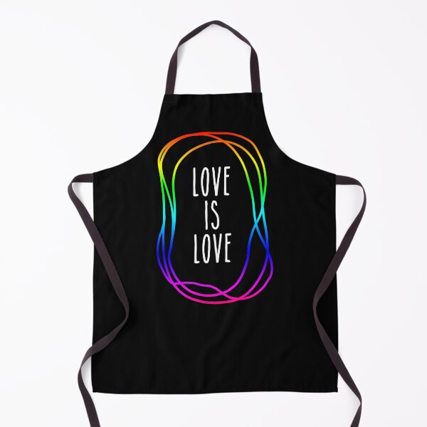 Artikelvorschau, Love is Love Rainbow Scribble Pride Design entworfen und verkauft von Bumblefuzzies.