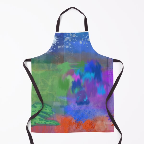 Item preview, Checkered Turtle in an Otherworldly Place abstract art designed and sold by headtrackerart.