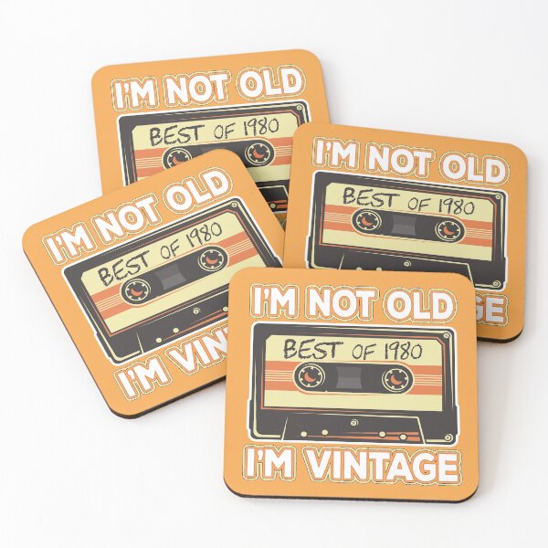 Item preview, Retro Born in 1980 Birthday Cassette Tape designed and sold by LeGND.
