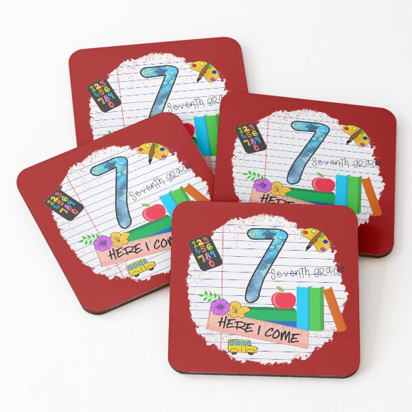 Item preview, Back to School-First Day of Seventh Grade designed and sold by younghopes.