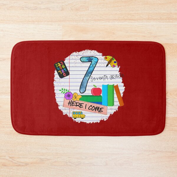 Item preview, Back to School-First Day of Seventh Grade designed and sold by younghopes.