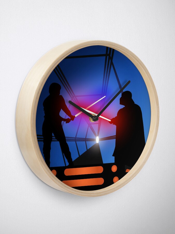 Luke vs Vader on Bespin Throw Pillow for Sale by Matt Burgess