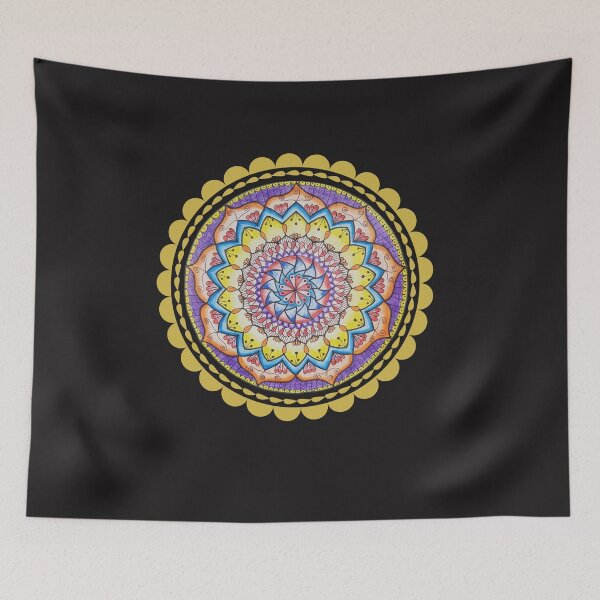 Item preview, Mandala Lotus flower hand painted designed and sold by Craftivity.