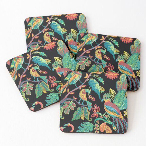 Item preview, Birds of Paradise -Tropical Garden Print designed and sold by CrackPotByCPS.
