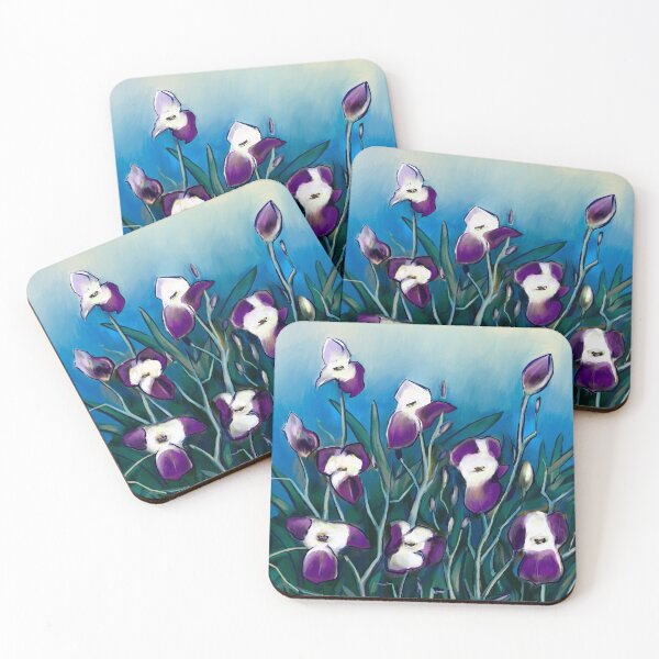Item preview, Purple Iris Painting designed and sold by discolemons.
