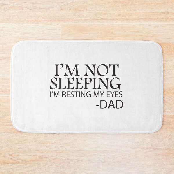 Item preview, I'm Not Sleeping I'm Resting My Eyes dad, Father's Day Gift, Dad, Gift For Husband, Funny, Daddy Gifts  designed and sold by adjamine.