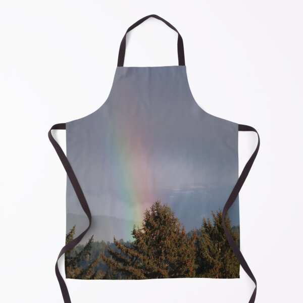 Item preview, Rainbow, Overcast Sky, Trees, and Mountains designed and sold by KsbAesthetics.