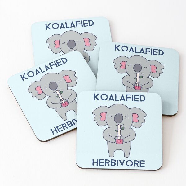 Item preview, Vegan Koala Koalafied Herbivore designed and sold by jrobdesignz.