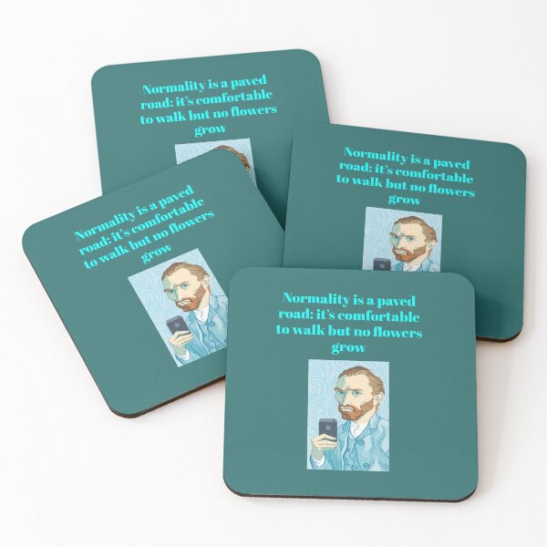 Item preview, Normality is a paved road: it’s comfortable to walk but no flowers grow. designed and sold by TurboCrazy.