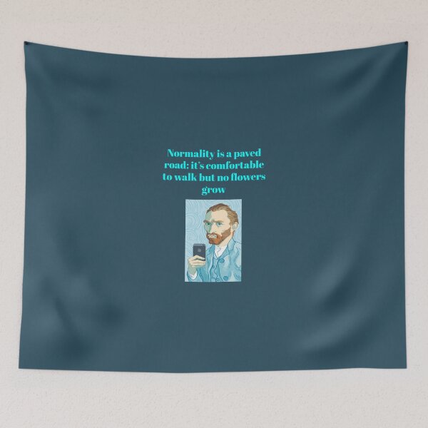Item preview, Normality is a paved road: it’s comfortable to walk but no flowers grow. designed and sold by TurboCrazy.