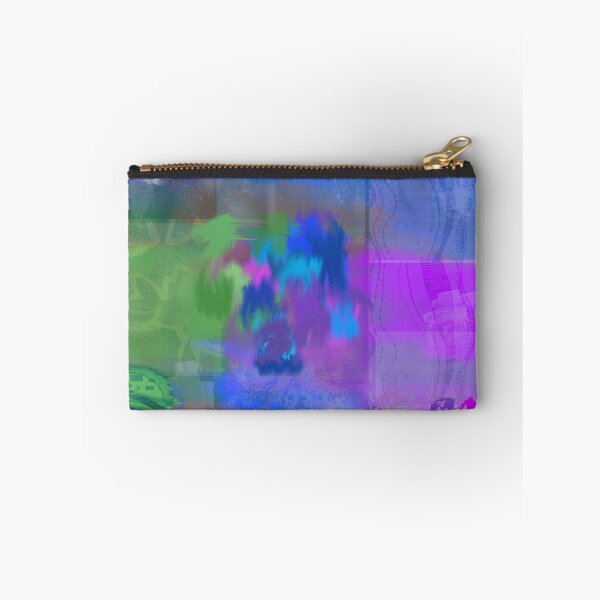 Item preview, Checkered Turtle in an Otherworldly Place abstract art designed and sold by headtrackerart.