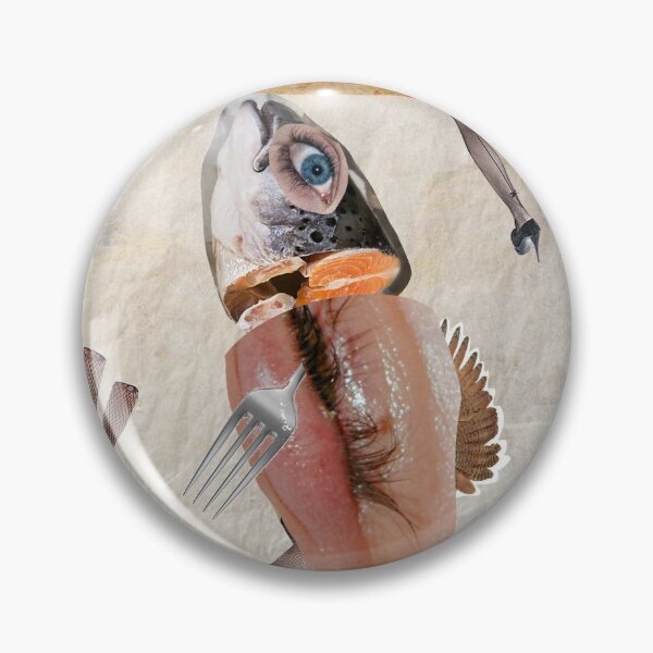 Item preview, Salmon Collage designed and sold by cqgdesign.