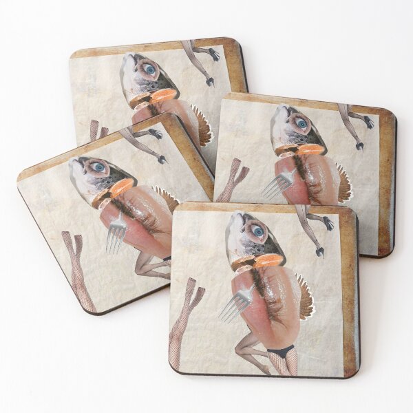 Item preview, Salmon Collage designed and sold by cqgdesign.
