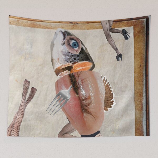 Item preview, Salmon Collage designed and sold by cqgdesign.