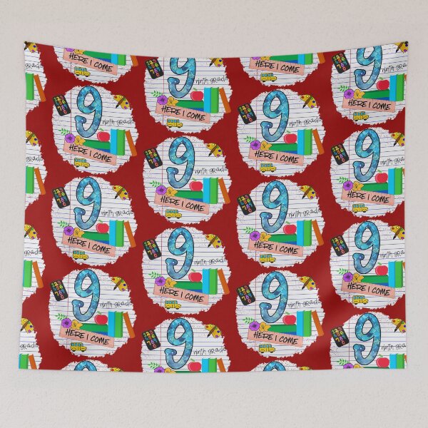Item preview, Back to School- First Day of Ninth Grade designed and sold by younghopes.