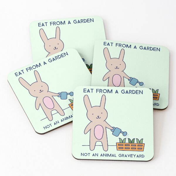 Item preview, Eat From A Garden Not An Animal Graveyard designed and sold by jrobdesignz.