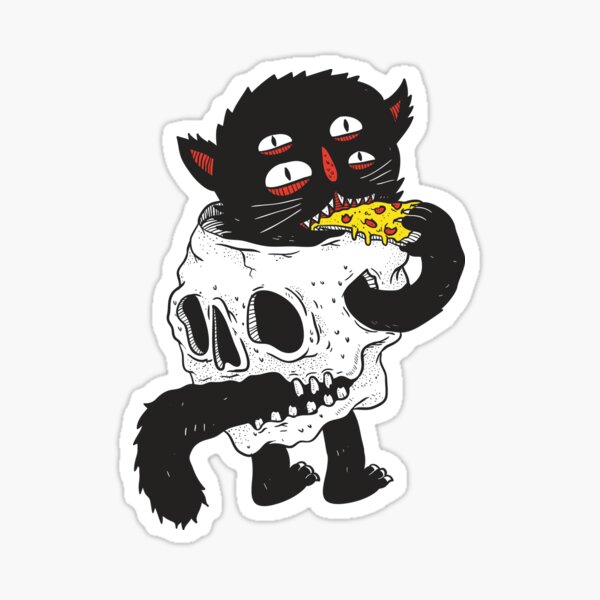 CatnSkull Sticker
