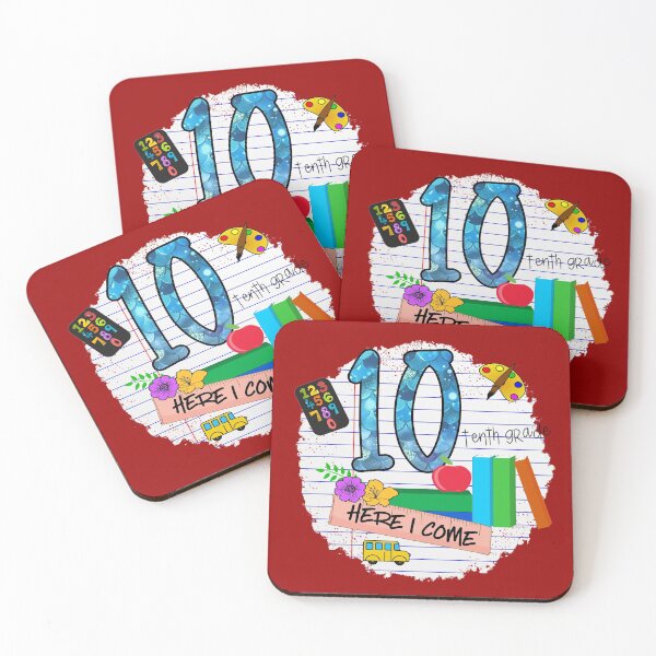 Item preview, Back to School- First Day of Tenth Grade designed and sold by younghopes.