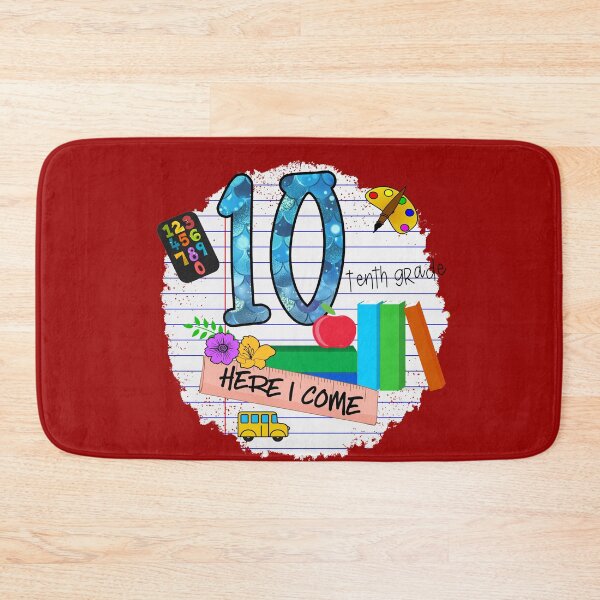 Item preview, Back to School- First Day of Tenth Grade designed and sold by younghopes.