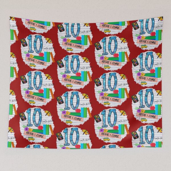 Item preview, Back to School- First Day of Tenth Grade designed and sold by younghopes.