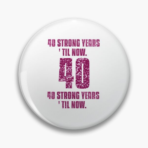 Item preview, Vintage style for the 40th birthday designed and sold by vibeno1.