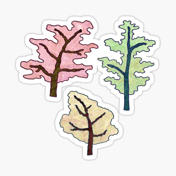 Forest Spreading into the Distance Sticker