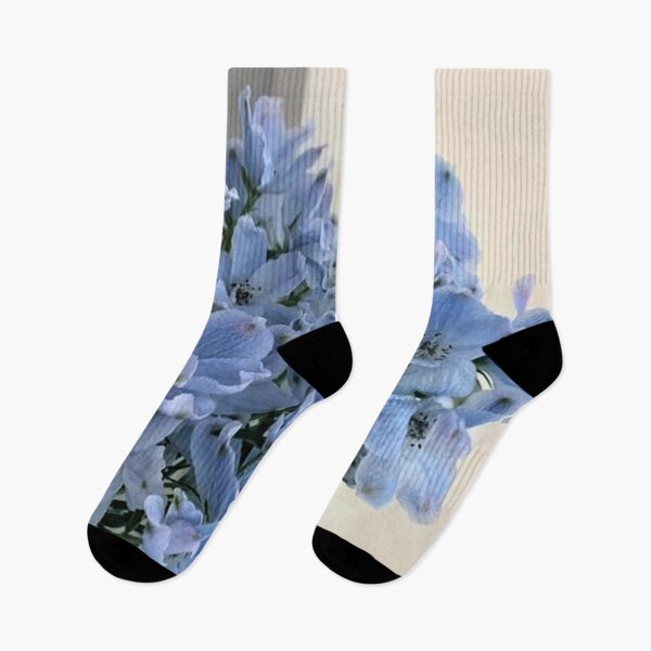 Item preview, Blue flowers designed and sold by yourfriendshop.