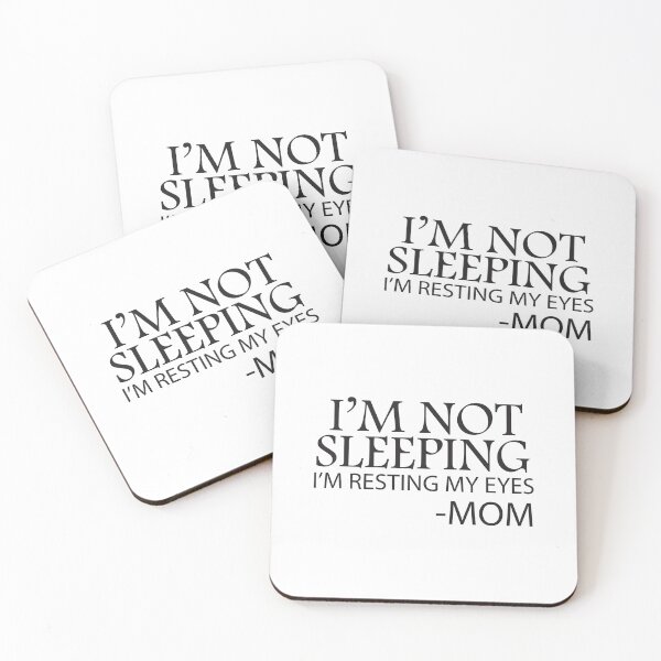 Item preview, I'm Not Sleeping I'm Resting My Eyes mom, mom, gift for wife, Funny designed and sold by adjamine.