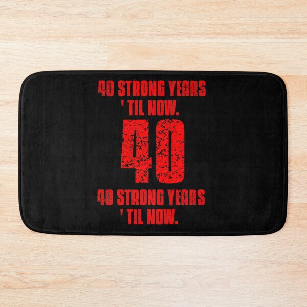 Item preview, Red vintage style for the 40th birthday designed and sold by vibeno1.