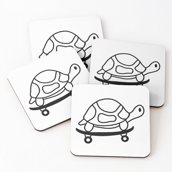 Item preview, Turtle On Skateboard Cute Doodle Design designed and sold by zoeyyyrose.