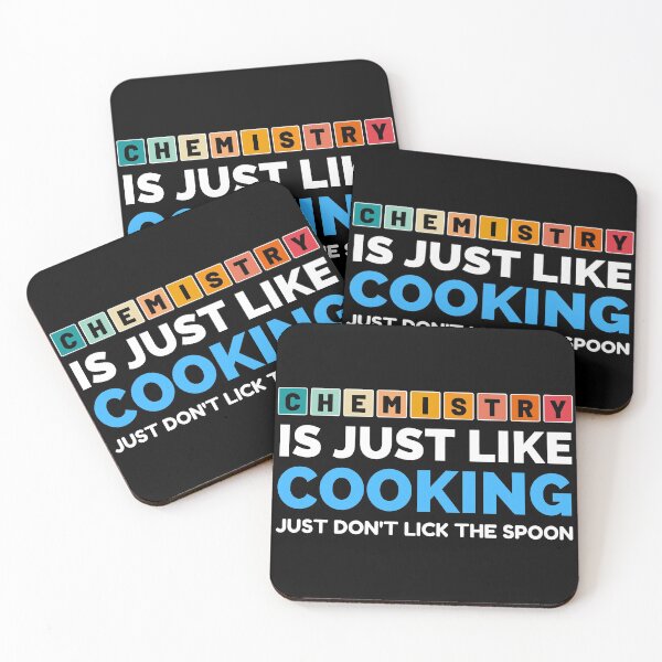 Item preview, Chemistry Is Just Like Cooking Just Don't Lick The Spoon designed and sold by 24FAHSION.