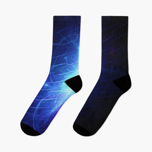 Item preview, Beautiful Abstract Pattern Of Colored Smooth Lines On A Black Background designed and sold by tatkhagata.