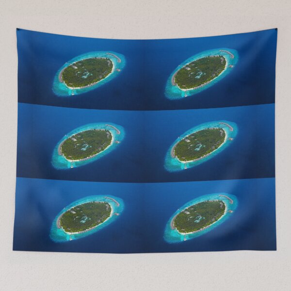 Item preview, Mudhdhoo Island - Aerial View designed and sold by Ares286.