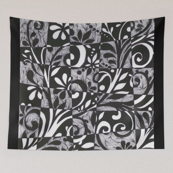 Item preview, Maiolica (black and white) designed and sold by ChloARTe.