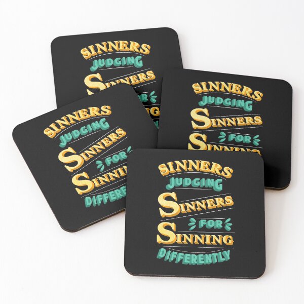 Item preview, Sinners judging sinners for sinning differently  designed and sold by borderland.