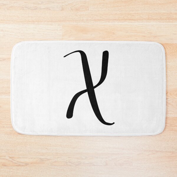 Item preview, Italic monogram letter x designed and sold by JustSeasons.