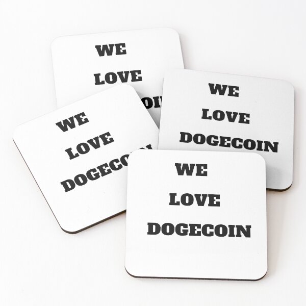 Item preview, we love dogecoin designed and sold by 77ART.