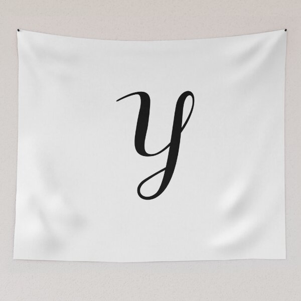 Item preview, Italic letter y monogram designed and sold by JustSeasons.