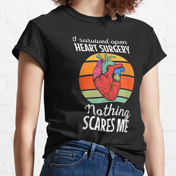 Cirugía a corazón abierto Trasplante CABG Pacientes con TR congénita Camiseta clásica