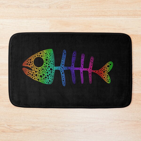 Item preview, Rainbow fishbone designed and sold by CreativePetlin.