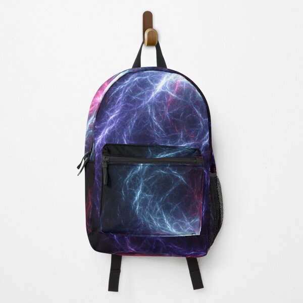 Item preview, Beautiful Abstract Pattern Of Colored Smooth Lines On A Black Background designed and sold by tatkhagata.
