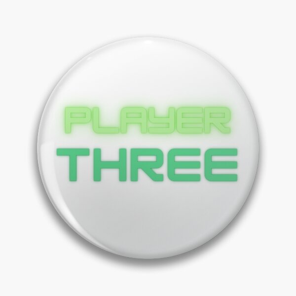 Item preview, PLAYER THREE designed and sold by carlistickers.