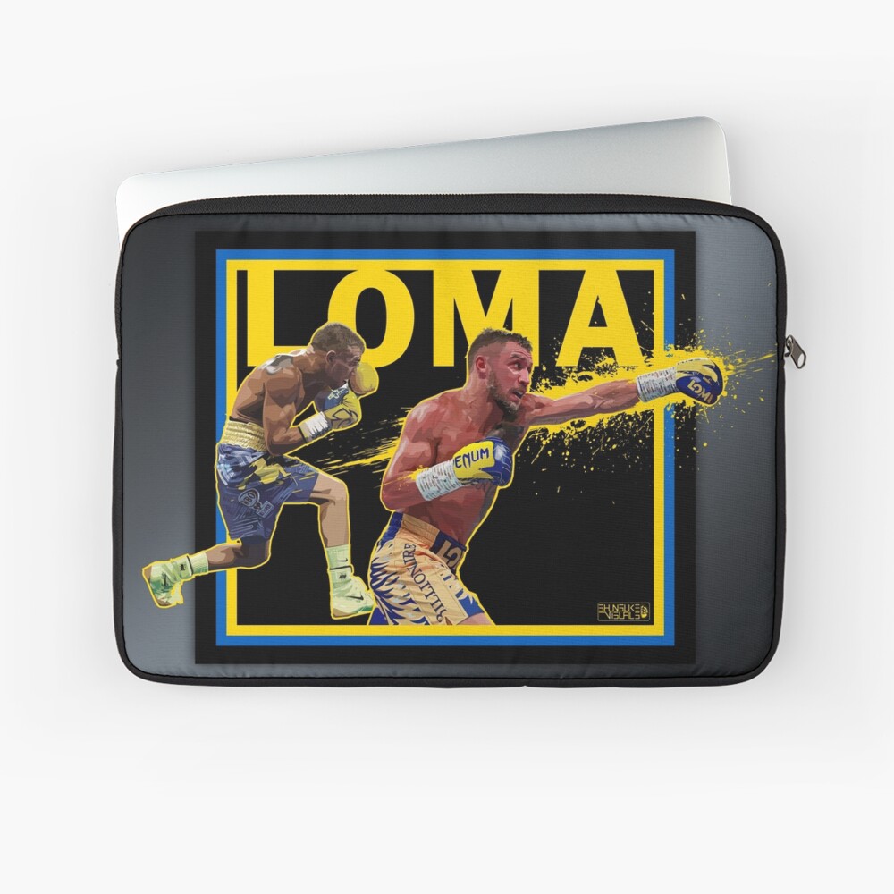 Lomachenko Artwork by shunsukevisuals with background Sticker